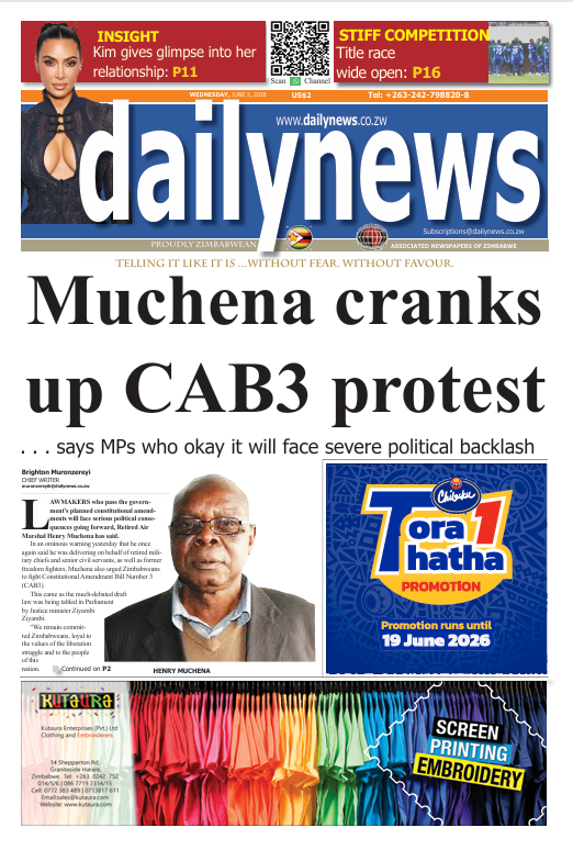 Wednesday 3 June  2026